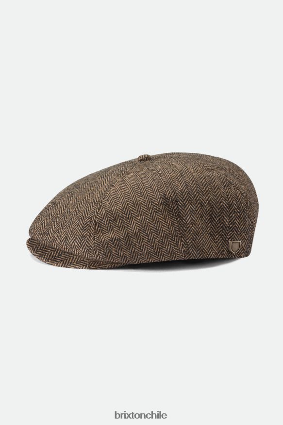 Brixton hombres gorra de repartidor de periódicos P0BX28304 accesorios marrón/caqui