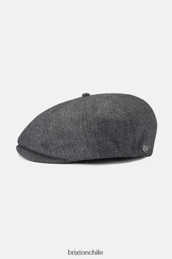 Brixton hombres gorra de repartidor de periódicos P0BX28305 accesorios gris negro