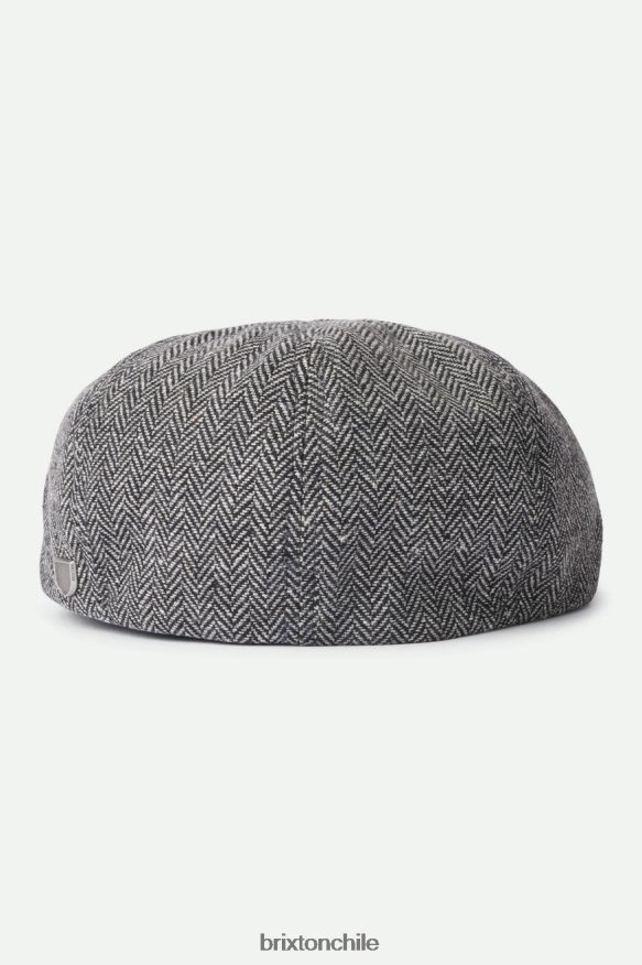 Brixton hombres gorra de repartidor de periódicos P0BX28305 accesorios gris negro