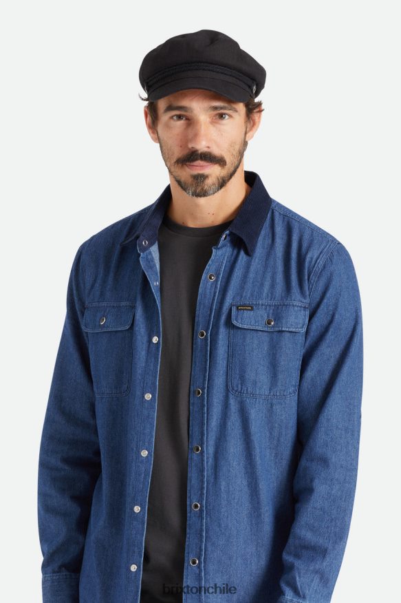 Brixton hombres gorra de violinista P0BX28306 accesorios negro