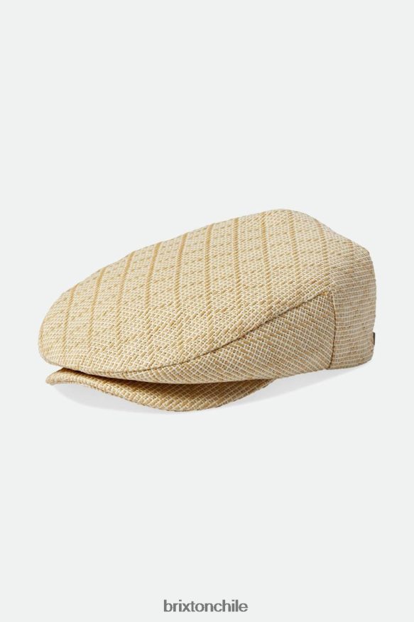 Brixton hombres gorra plana hooligan P0BX28296 accesorios tostado/paja natural