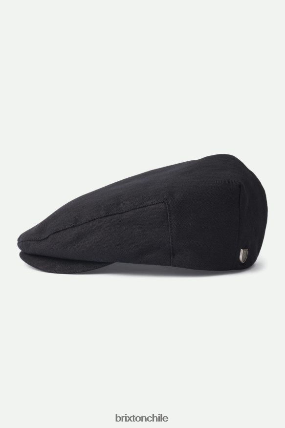 Brixton hombres gorra plana hooligan P0BX28297 accesorios negro