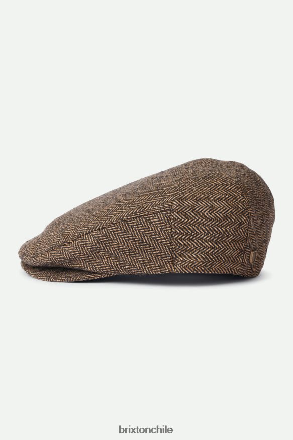 Brixton hombres gorra plana hooligan P0BX28298 accesorios marrón/caqui