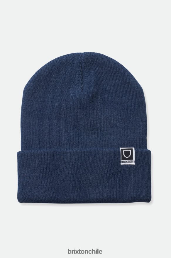 Brixton hombres gorro Harbor Beta Watch P0BX28334 accesorios azul marino lavado
