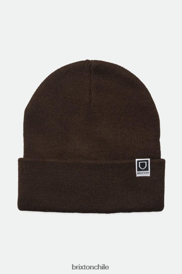 Brixton hombres gorro Harbor Beta Watch P0BX28337 accesorios marrón oscuro