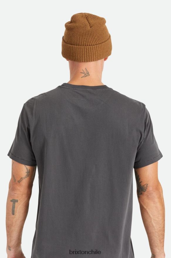 Brixton hombres gorro de atraco P0BX28316 accesorios marrón coyote