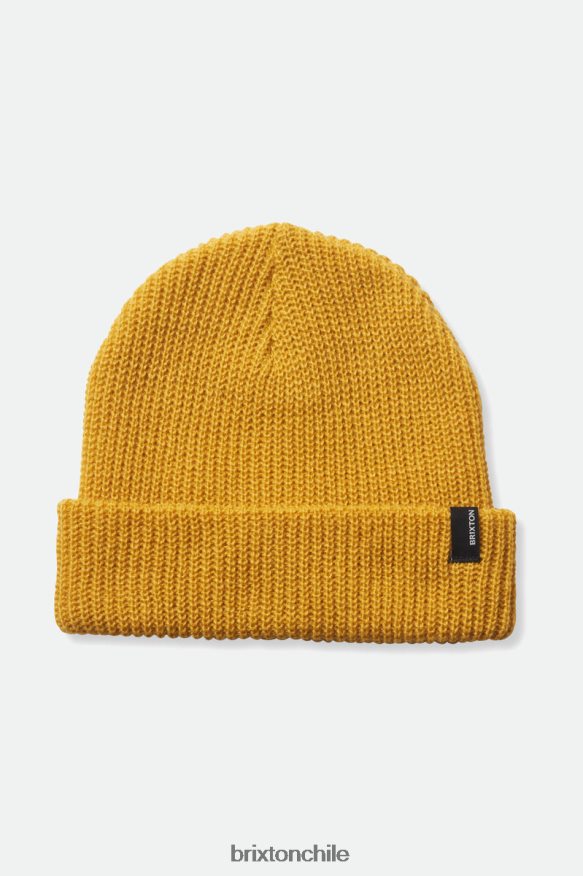 Brixton hombres gorro de atraco P0BX28321 accesorios mostaza