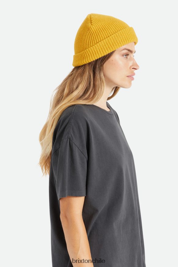 Brixton hombres gorro de atraco P0BX28321 accesorios mostaza