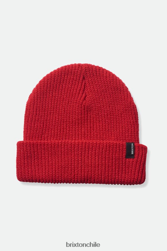 Brixton hombres gorro de atraco P0BX28325 accesorios rojo