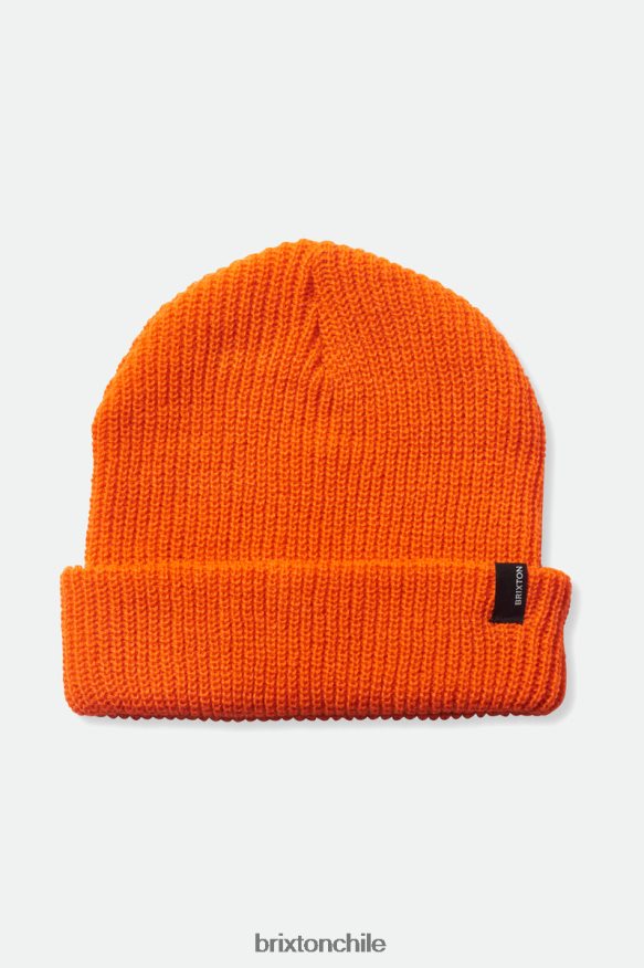Brixton hombres gorro de atraco P0BX28326 accesorios naranja deportivo