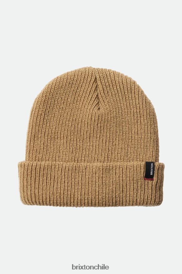 Brixton hombres gorro de atraco P0BX28329 accesorios arena caqui