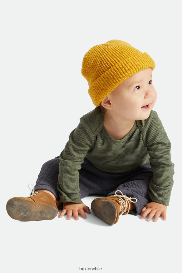 Brixton hombres gorro de atraco de bebé P0BX28341 accesorios mostaza