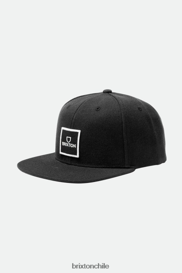Brixton hombres alfa cuadrado netlpus mp snapback P0BX28286 accesorios negro