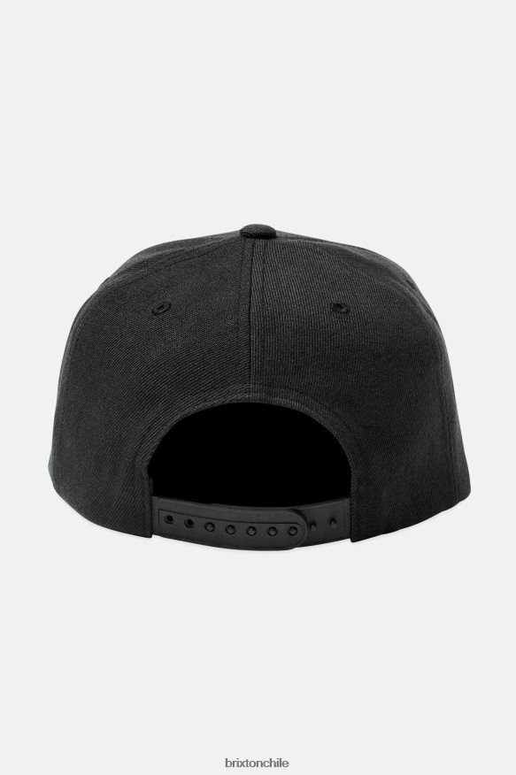 Brixton hombres alfa cuadrado netlpus mp snapback P0BX28286 accesorios negro
