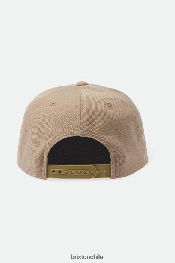 Brixton hombres juramento iii snapback P0BX28241 accesorios arena