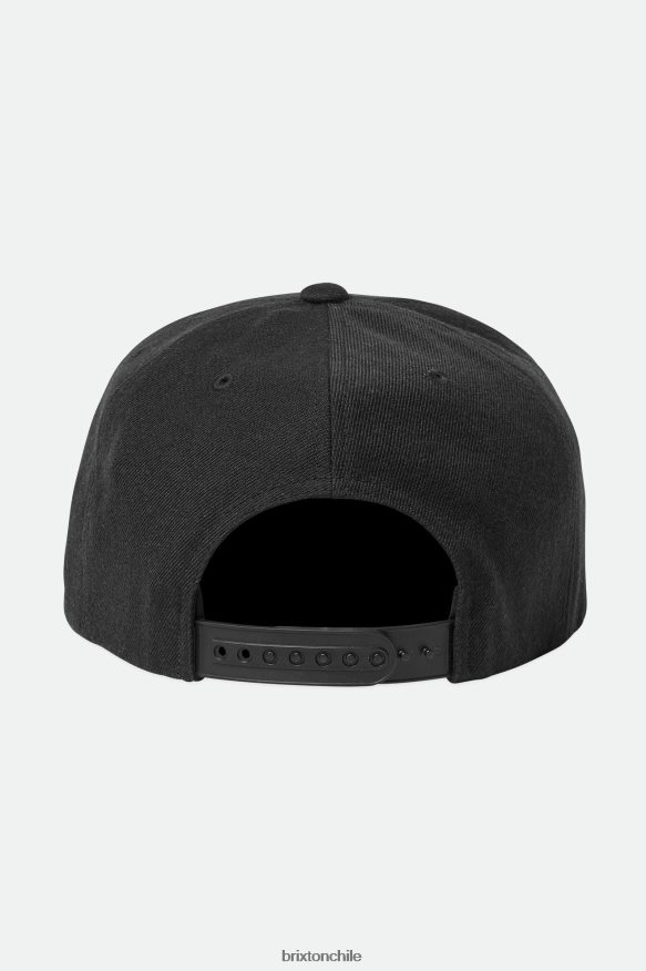 Brixton hombres juramento iii snapback P0BX28242 accesorios negro
