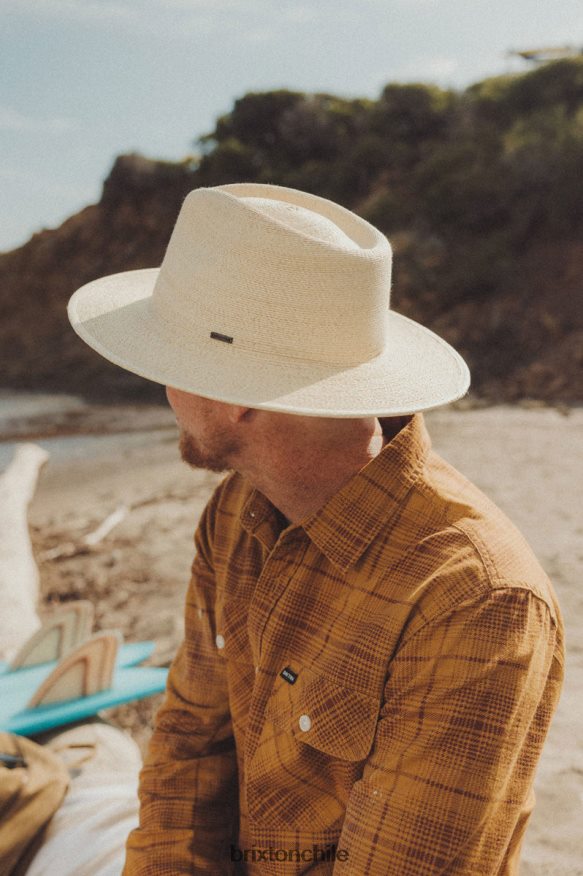 Brixton hombres fedora marcos P0BX28182 accesorios natural