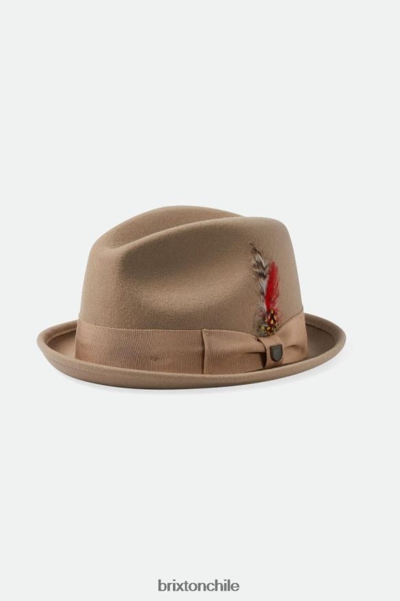 Brixton hombres ganar fedora P0BX28209 accesorios arena/mojave