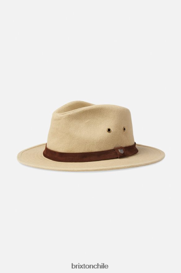 Brixton hombres messer aventura fedora P0BX28228 accesorios safari