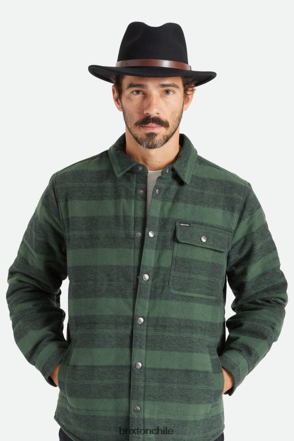 Brixton hombres messer sombrero de fieltro P0BX28212 accesorios negro