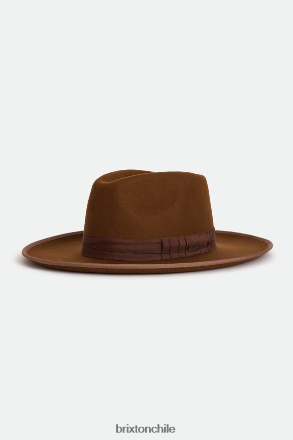 Brixton hombres sombrero de fieltro P0BX28217 accesorios café