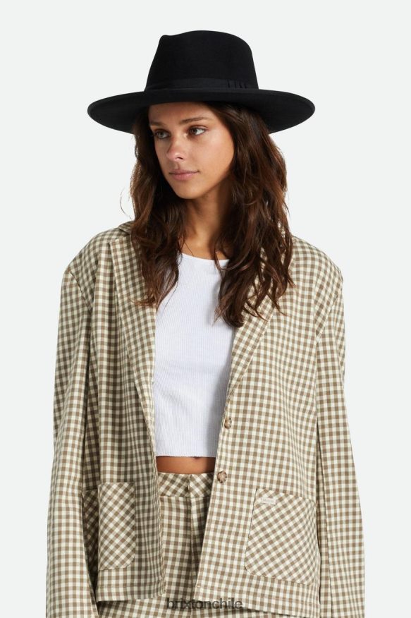 Brixton hombres sombrero de fieltro P0BX28220 accesorios negro