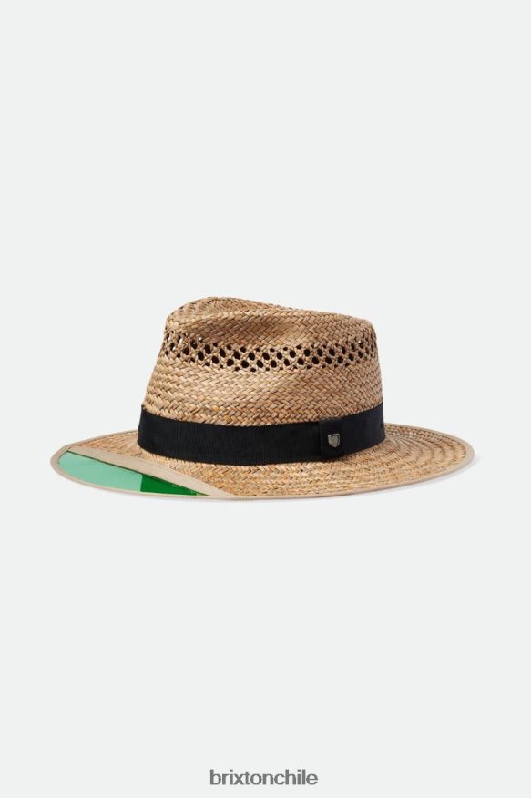 Brixton hombres sombrero de paja cazador P0BX28179 accesorios broncearse