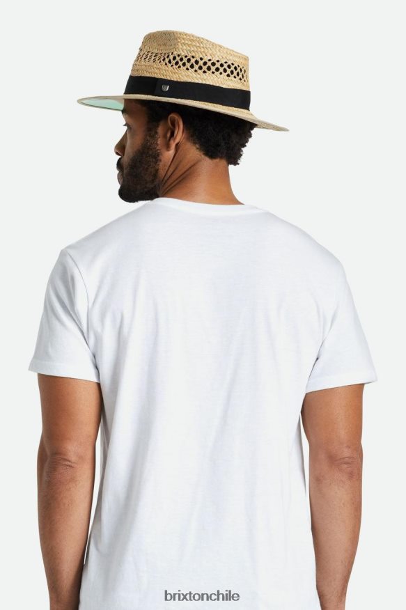 Brixton hombres sombrero de paja cazador P0BX28179 accesorios broncearse