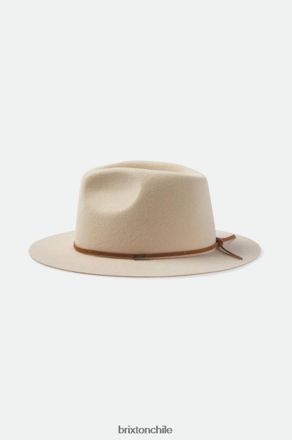 Brixton hombres wesley fedora P0BX28233 accesorios gorra blanca