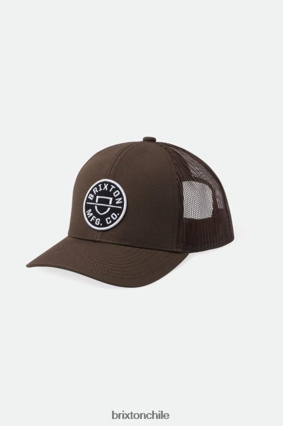 Brixton hombres gorra de camionero crest netplus mp P0BX28256 accesorios tierra oscura