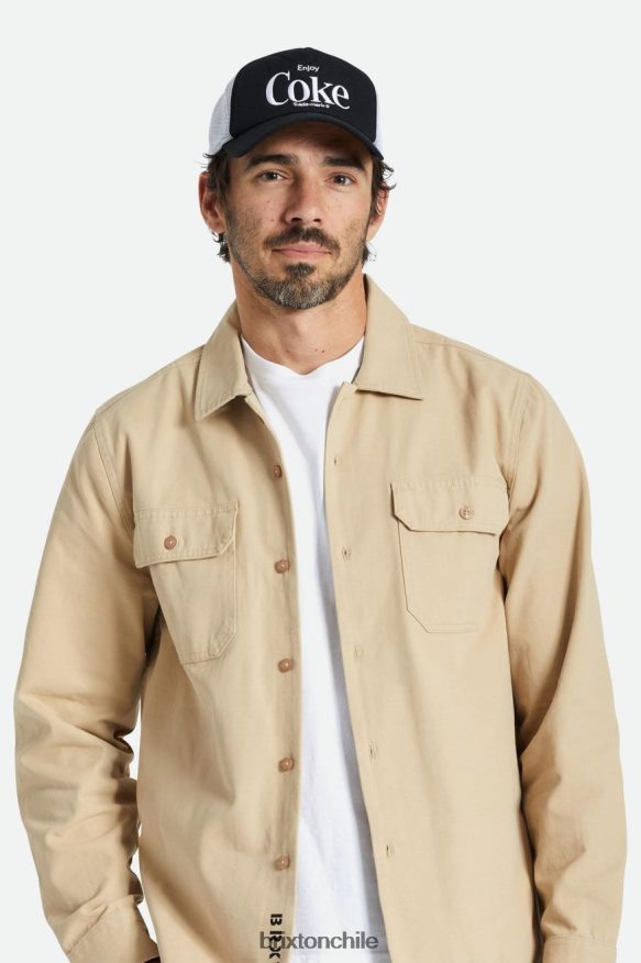 Brixton hombres gorra de camionero enjoy mp de coca-cola P0BX28266 accesorios negro