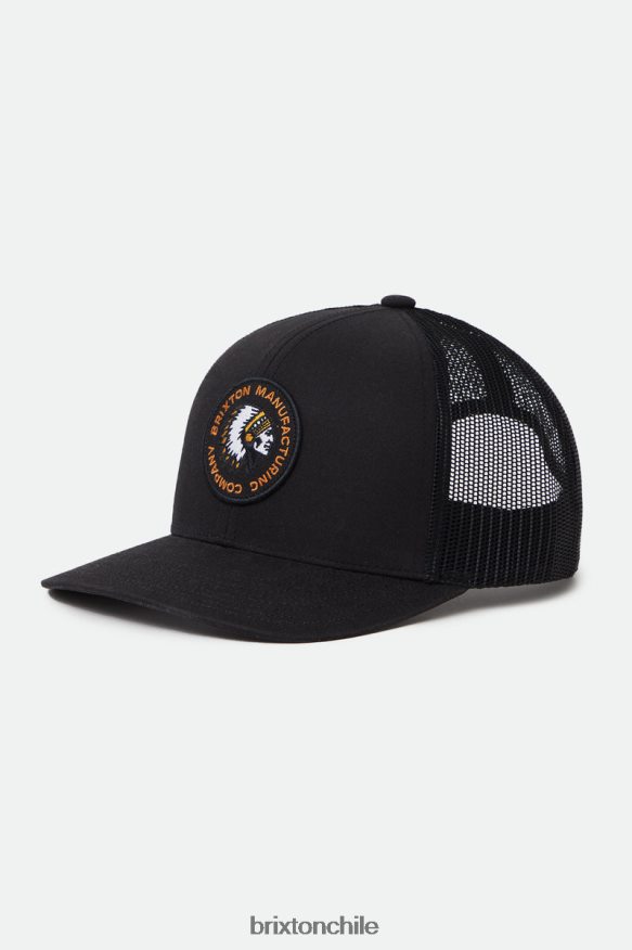Brixton hombres gorra de camionero rival stamp netplus mp P0BX28249 accesorios negro