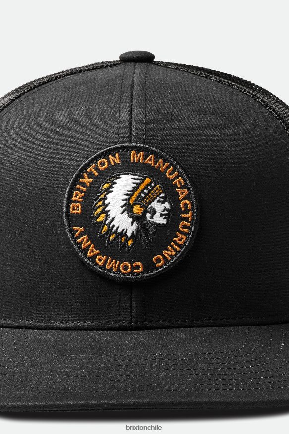 Brixton hombres gorra de camionero rival stamp netplus mp P0BX28249 accesorios negro