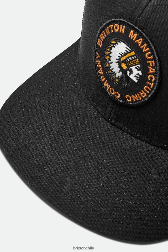 Brixton hombres gorra de camionero rival stamp netplus mp P0BX28249 accesorios negro