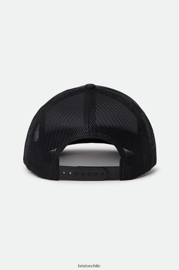 Brixton hombres gorra de camionero rival stamp netplus mp P0BX28249 accesorios negro