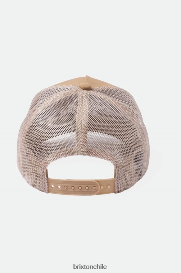 Brixton hombres gorro de camionero alfa block netplus P0BX28275 accesorios arena