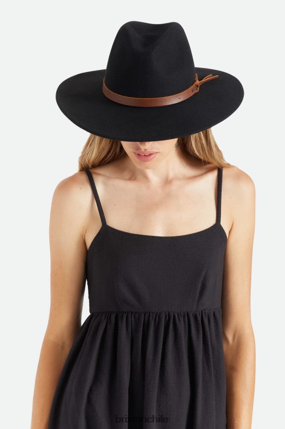 Brixton hombres sombrero apropiado para el campo P0BX28222 accesorios negro