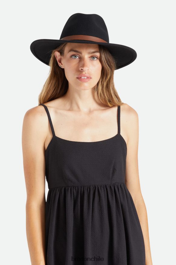 Brixton hombres sombrero apropiado para el campo P0BX28222 accesorios negro