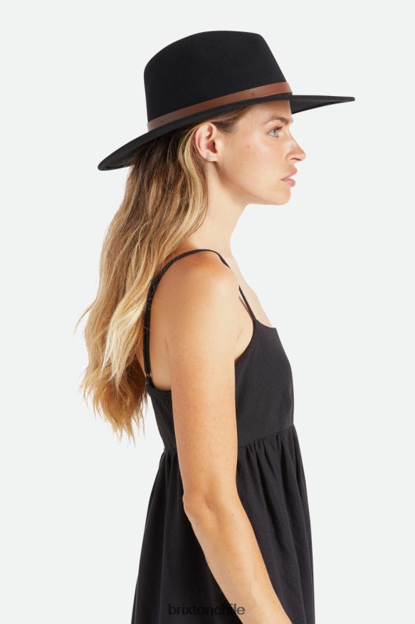 Brixton hombres sombrero apropiado para el campo P0BX28222 accesorios negro