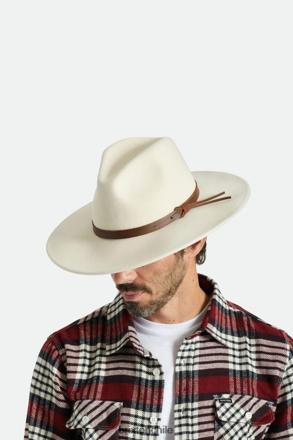 Brixton hombres sombrero apropiado para el campo P0BX28223 accesorios gorra blanca