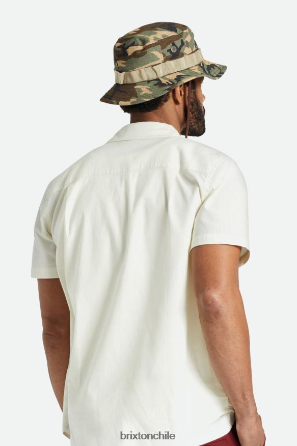 Brixton hombres sombrero de pescador empacable amor P0BX28313 accesorios excedente de camuflaje