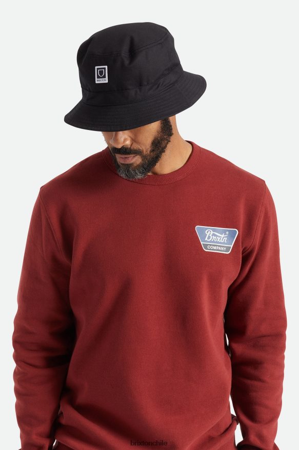 Brixton hombres sombrero de pescador plegable beta P0BX28312 accesorios negro
