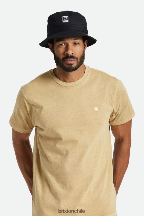 Brixton hombres sombrero de pescador plegable beta P0BX28312 accesorios negro
