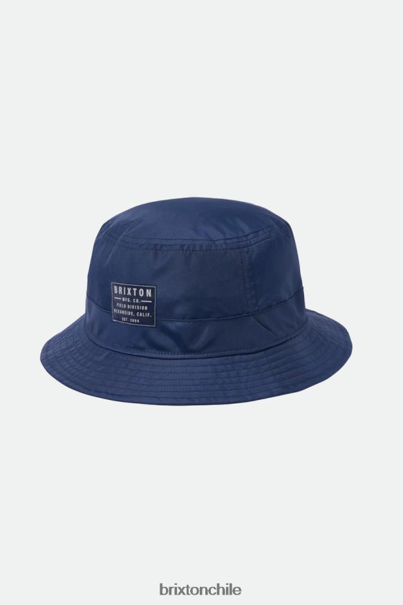 Brixton hombres sombrero de pescador plegable de nailon vintage P0BX28310 accesorios azul marino lavado