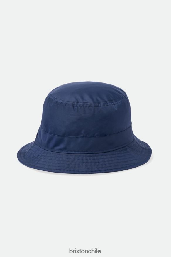 Brixton hombres sombrero de pescador plegable de nailon vintage P0BX28310 accesorios azul marino lavado
