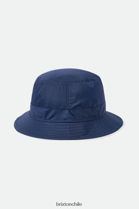 Brixton hombres sombrero de pescador plegable de nailon vintage P0BX28310 accesorios azul marino lavado