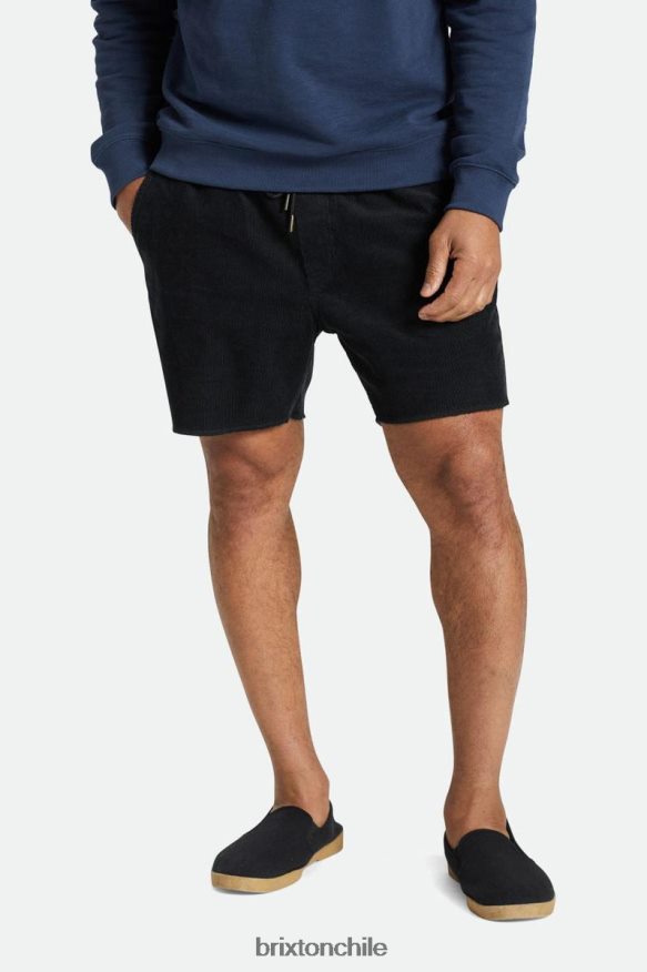 Brixton hombres madrid ii corto 5'' P0BX28169 vestir cordón negro