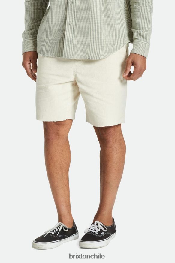 Brixton hombres pantalón corto de pana madrid ii 8'' P0BX28172 vestir gorra blanca