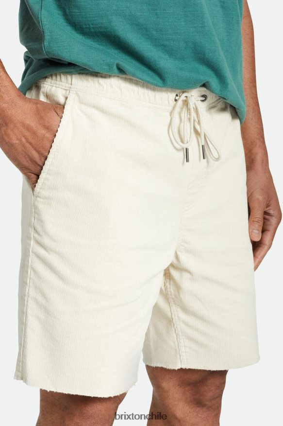 Brixton hombres pantalón corto de pana madrid ii 8'' P0BX28172 vestir gorra blanca