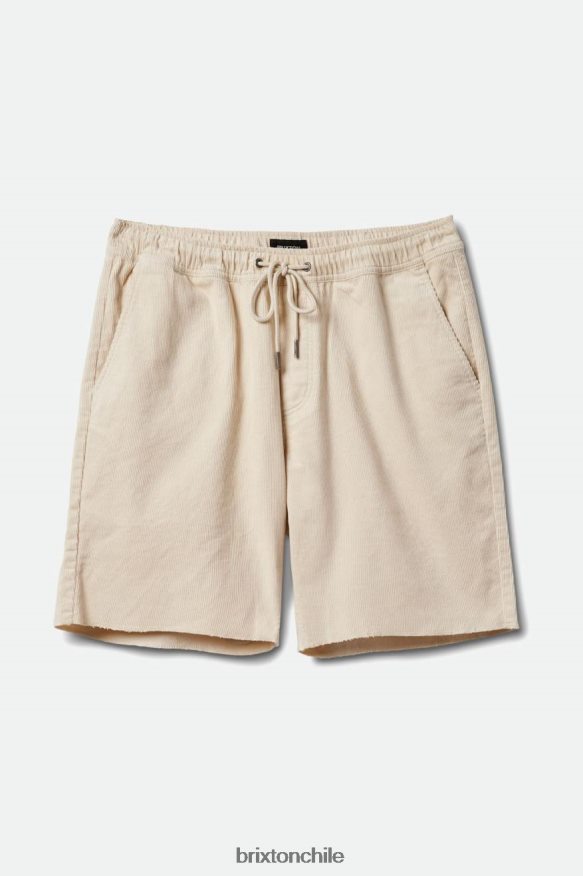 Brixton hombres pantalón corto de pana madrid ii 8'' P0BX28172 vestir gorra blanca